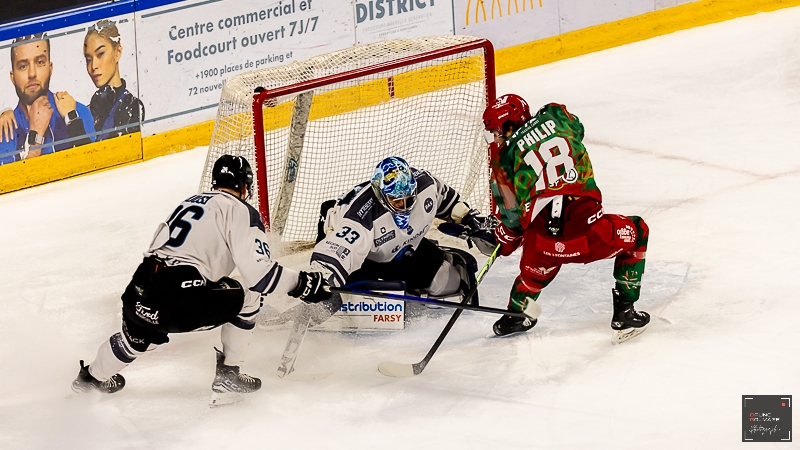 Photo hockey Ligue Magnus - Ligue Magnus  : 19ème journée : Cergy-Pontoise vs Marseille - Un Glassico à sens unique