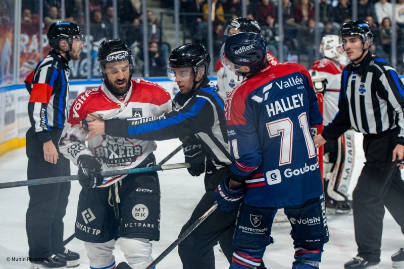 Photo hockey Ligue Magnus - Ligue Magnus  : 20ème journée : Angers  vs Bordeaux - Bordeaux s
