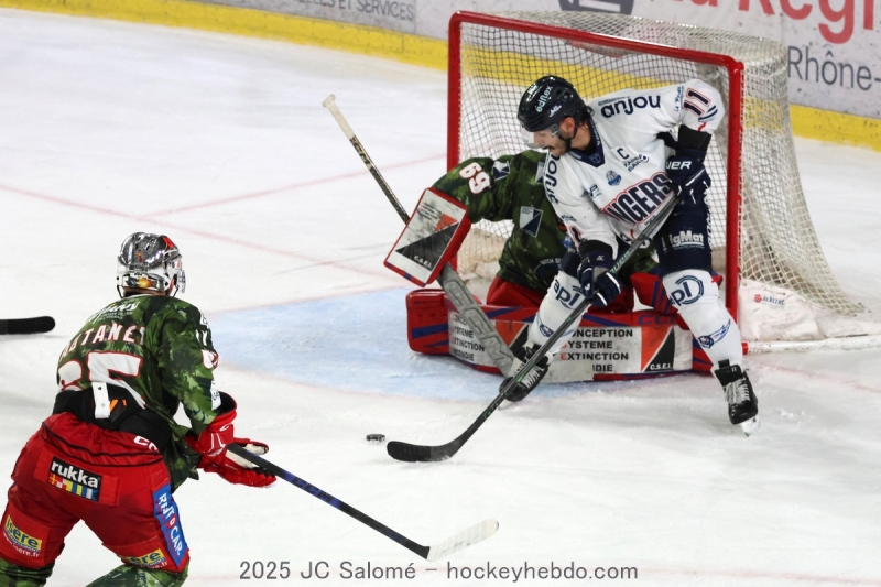 Photo hockey Ligue Magnus - Ligue Magnus  : 21ème journée : Grenoble  vs Angers  - Chaud les marrons ! 