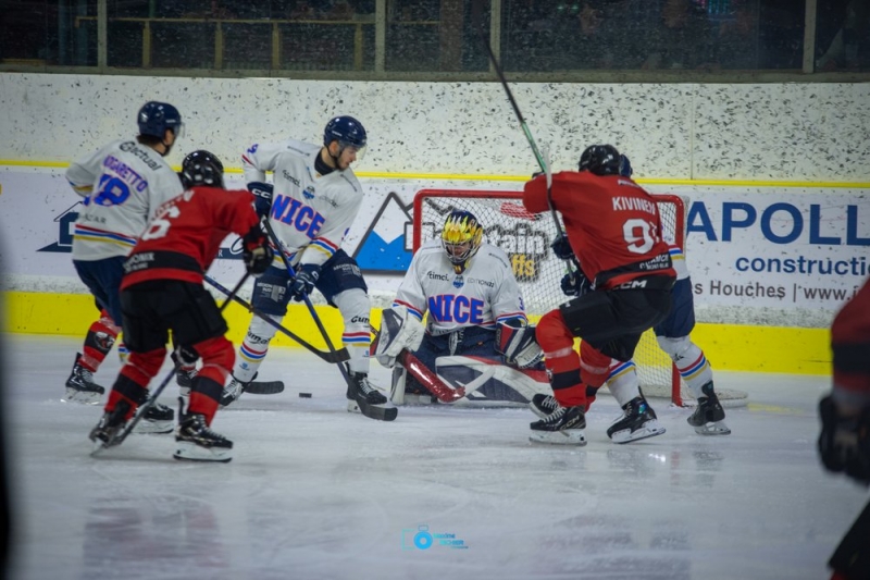 Photo hockey Ligue Magnus - Ligue Magnus  : 22ème journée : Chamonix  vs Nice - Nice s