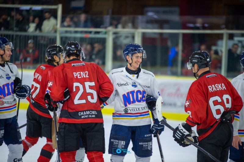 Photo hockey Ligue Magnus - Ligue Magnus  : 22ème journée : Chamonix  vs Nice - Nice s