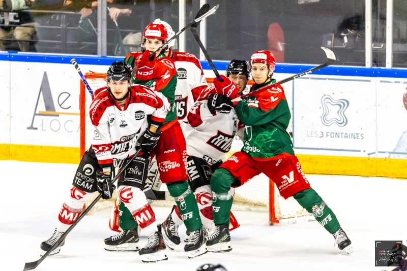 Photo hockey Ligue Magnus - Ligue Magnus  : 23ème journée : Cergy-Pontoise vs Amiens  - Plus réaliste, Amiens prive Cergy de sa revanche