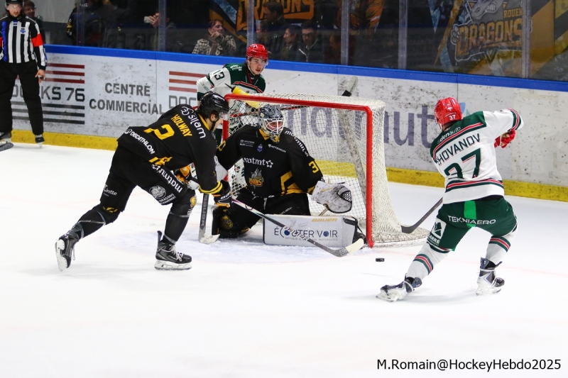 Photo hockey Ligue Magnus - Ligue Magnus : 23ème journée : Rouen vs Anglet - Le réveil du Dragon Photo hockey Ligue Magnus - Ligue Magnus : 23ème journée : Rouen vs Anglet - Le réveil du Dragon