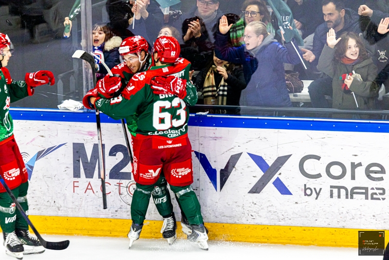Photo hockey Ligue Magnus - Ligue Magnus  : 25ème journée : Cergy-Pontoise vs Bordeaux - Les Jokers domptent les Boxers