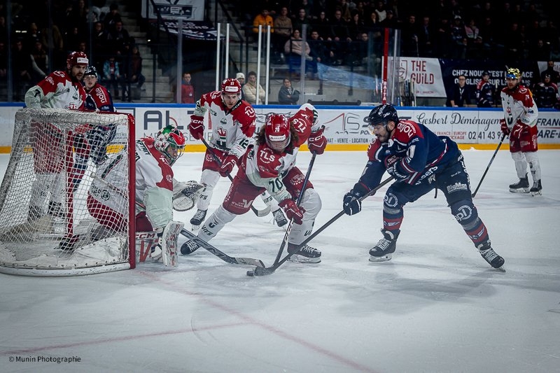 Photo hockey Ligue Magnus - Ligue Magnus  : 26ème journée : Angers  vs Cergy-Pontoise - Les Ducs s