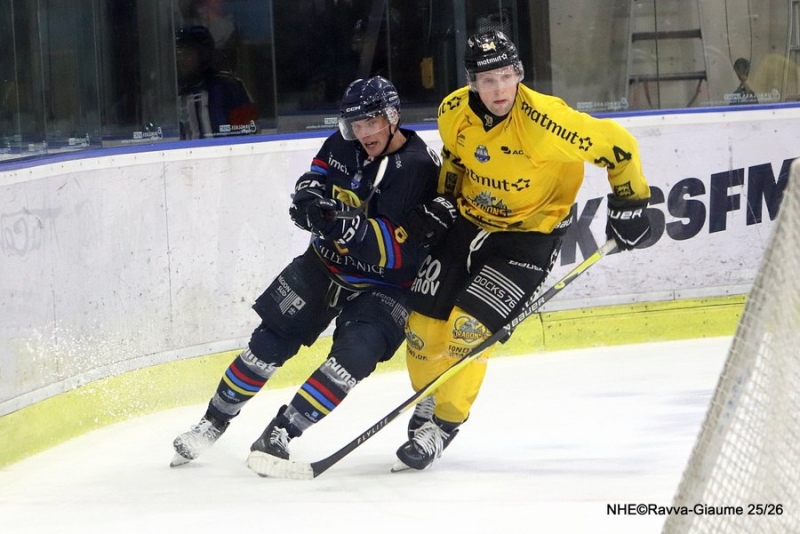 Photo hockey Ligue Magnus - Ligue Magnus  : 27ème journée : Nice vs Rouen - Les Aigles ont tenu tête au leader
