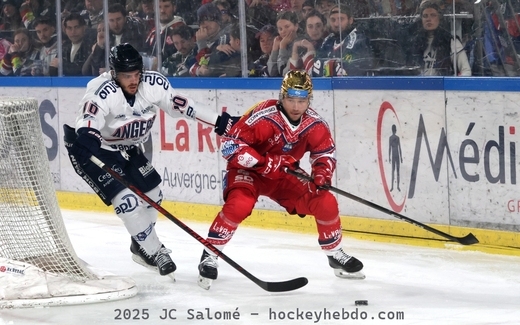 Photo hockey Ligue Magnus - Ligue Magnus  : 27ème journée : Grenoble  vs Angers  - Grenoble domine Angers !