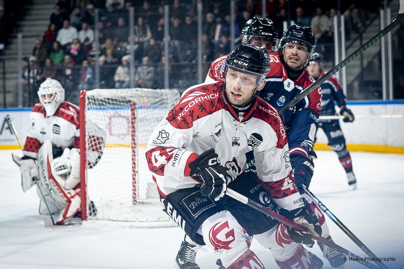 Photo hockey Ligue Magnus - Ligue Magnus  : 28ème journée : Angers  vs Amiens  - L’efficacité angevine fait la différence face à Amiens