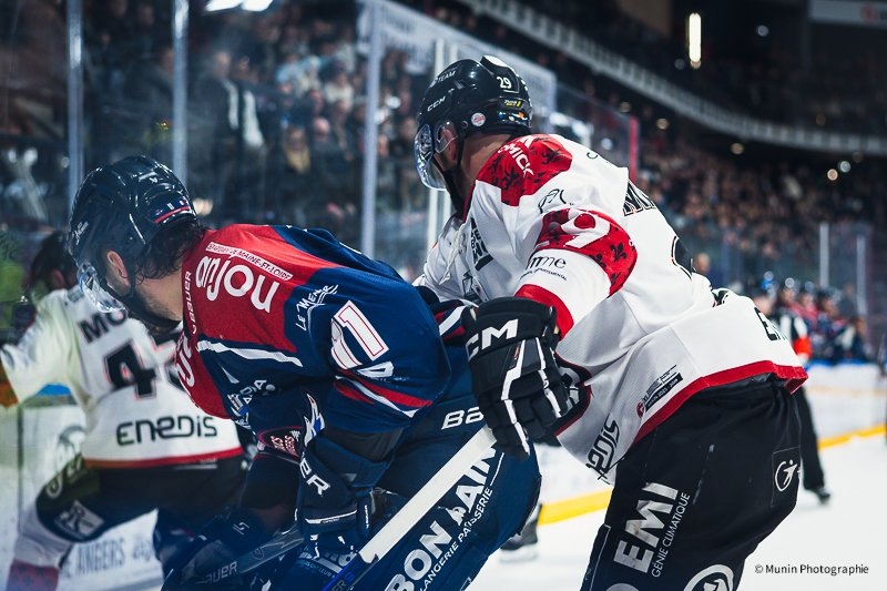 Photo hockey Ligue Magnus - Ligue Magnus  : 28ème journée : Angers  vs Amiens  - L’efficacité angevine fait la différence face à Amiens