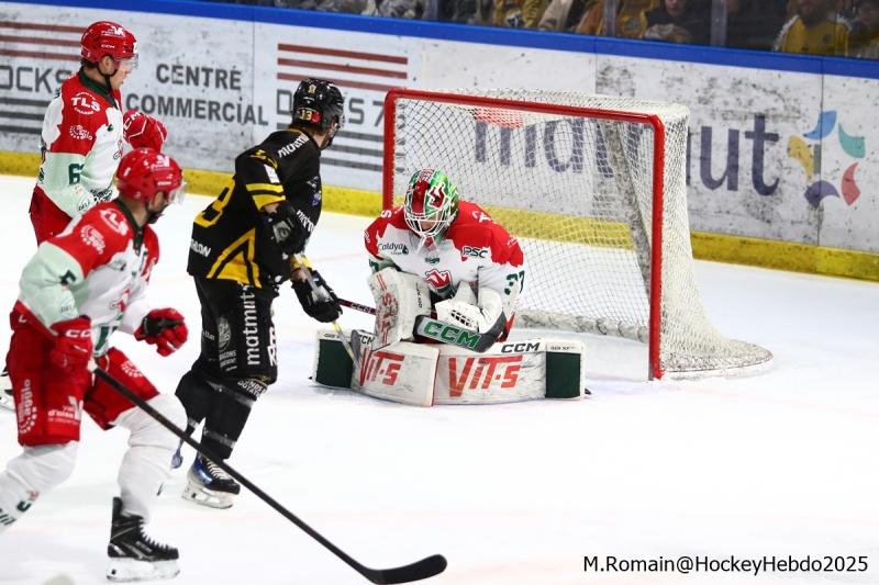 Photo hockey Ligue Magnus - Ligue Magnus  : 28ème journée : Rouen vs Cergy-Pontoise - Les Dragons terminent l’année par une victoire !