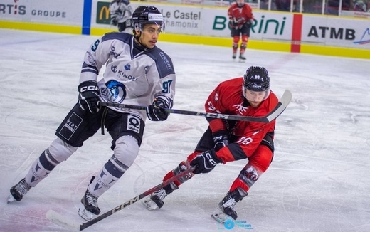 Photo hockey Ligue Magnus - Ligue Magnus  : 28ème journée : Chamonix  vs Marseille - Marseille s