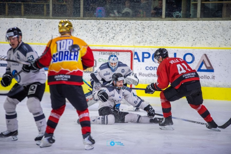 Photo hockey Ligue Magnus - Ligue Magnus  : 28ème journée : Chamonix  vs Marseille - Marseille s