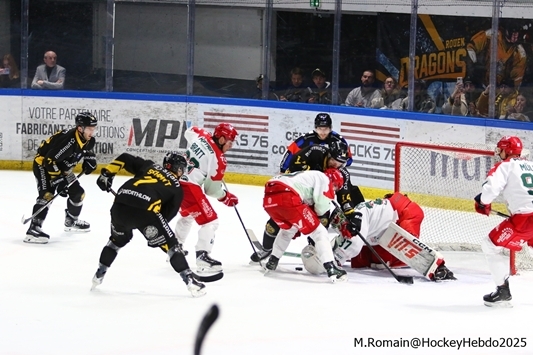 Photo hockey Ligue Magnus - Ligue Magnus : 28ème journée : Rouen vs Cergy-Pontoise - Les Dragons terminent l’année par une victoire ! Photo hockey Ligue Magnus - Ligue Magnus : 28ème journée : Rouen vs Cergy-Pontoise - Les Dragons terminent l’année par une victoire !