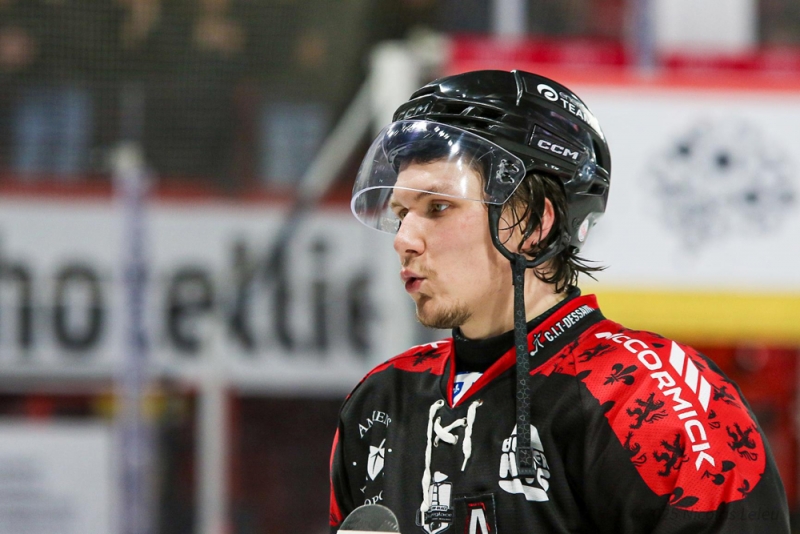 Photo hockey Ligue Magnus - Ligue Magnus  : 29ème journée : Amiens  vs Anglet - Victoire dans la douleur pour Amiens face à Anglet