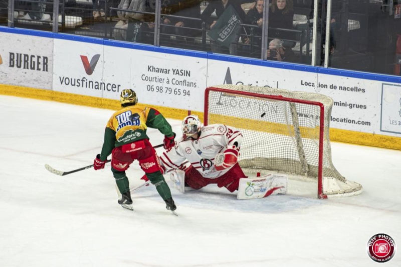 Photo hockey Ligue Magnus - Ligue Magnus  : 29ème journée : Cergy-Pontoise vs Briançon  - Grosse déconvenue de Briançon à Cergy
