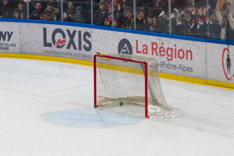 Photo hockey Ligue Magnus - Ligue Magnus  : 29ème journée : Grenoble  vs Rouen - Grenoble remporte le duel au sommet