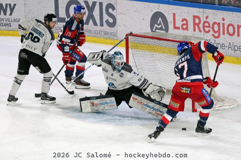 Photo hockey Ligue Magnus - Ligue Magnus  : 31ème journée : Grenoble  vs Marseille - Grenoble dompte les Spartiates 