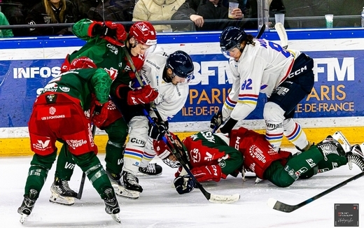 Photo hockey Ligue Magnus - Ligue Magnus  : 31ème journée : Cergy-Pontoise vs Nice - La belle affaire de Nice à Cergy