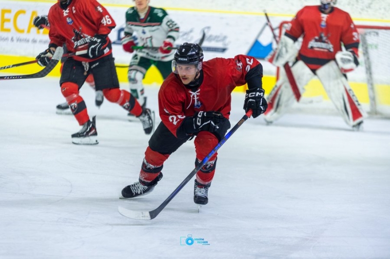 Photo hockey Ligue Magnus - Ligue Magnus  : 33ème journée : Chamonix  vs Anglet - Chamonix surclasse l