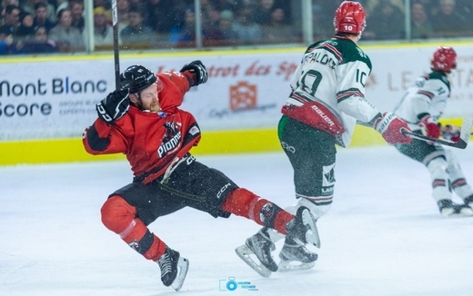 Photo hockey Ligue Magnus - Ligue Magnus  : 33ème journée : Chamonix  vs Anglet - Chamonix surclasse l