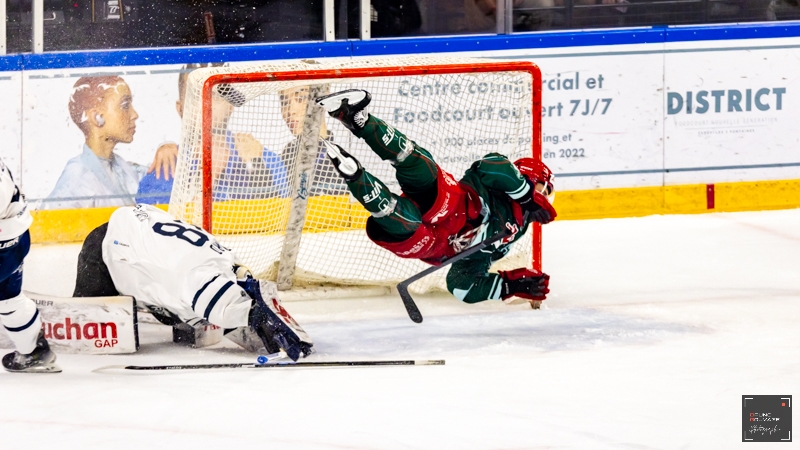 Photo hockey Ligue Magnus - Ligue Magnus  : 34ème journée : Cergy-Pontoise vs Gap  - Cergy s’en sort par un trou de souris face à Gap