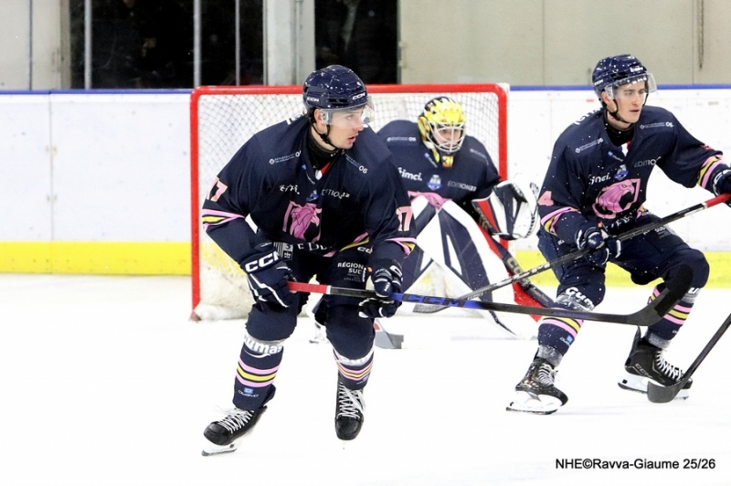 Photo hockey Ligue Magnus - Ligue Magnus  : 34ème journée : Nice vs Bordeaux - Nice fait la différence aux tirs aux buts face aux Boxers