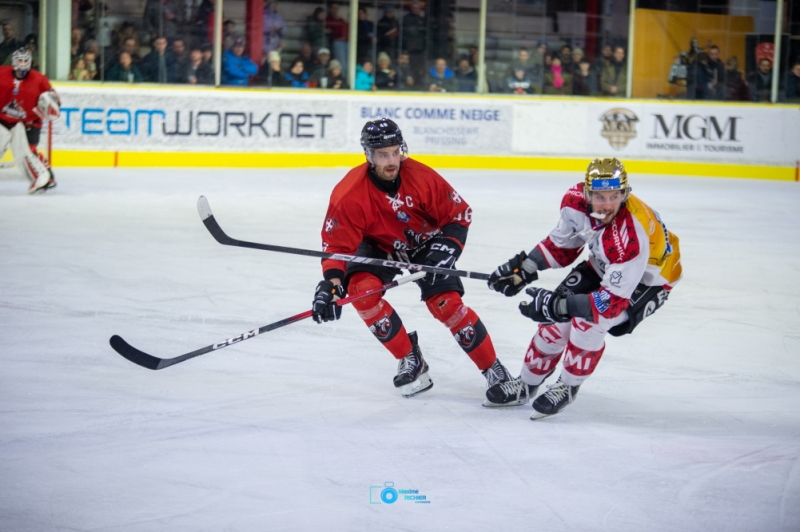 Photo hockey Ligue Magnus - Ligue Magnus  : 35ème journée : Chamonix  vs Amiens  - Chamonix s