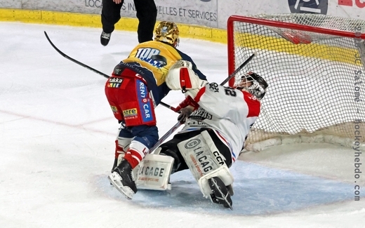 Photo hockey Ligue Magnus - Ligue Magnus  : 36ème journée : Grenoble  vs Bordeaux - Grenoble domine Bordeaux