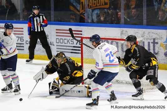 Photo hockey Ligue Magnus - Ligue Magnus  : 37ème journée : Rouen vs Nice - Rouen s’impose en prolongation face Nice