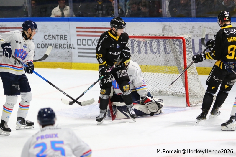 Photo hockey Ligue Magnus - Ligue Magnus  : 37ème journée : Rouen vs Nice - Rouen s’impose en prolongation face Nice