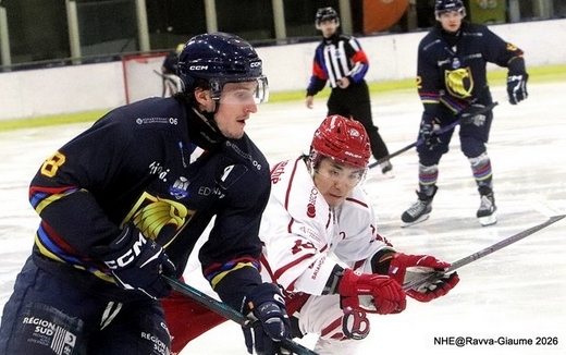 Photo hockey Ligue Magnus - Ligue Magnus  : 38ème journée : Nice vs Briançon  - les Aigles conservent la sixième place