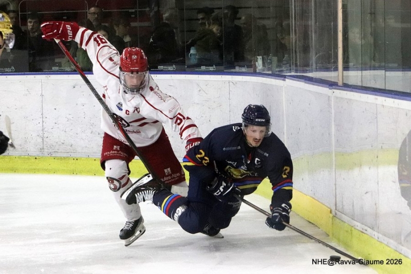 Photo hockey Ligue Magnus - Ligue Magnus  : 38ème journée : Nice vs Briançon  - les Aigles conservent la sixième place