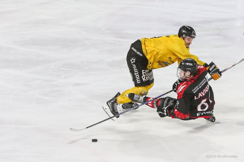 Photo hockey Ligue Magnus - Ligue Magnus  : 40ème journée : Amiens  vs Rouen - Large victoire de Rouen à Amiens