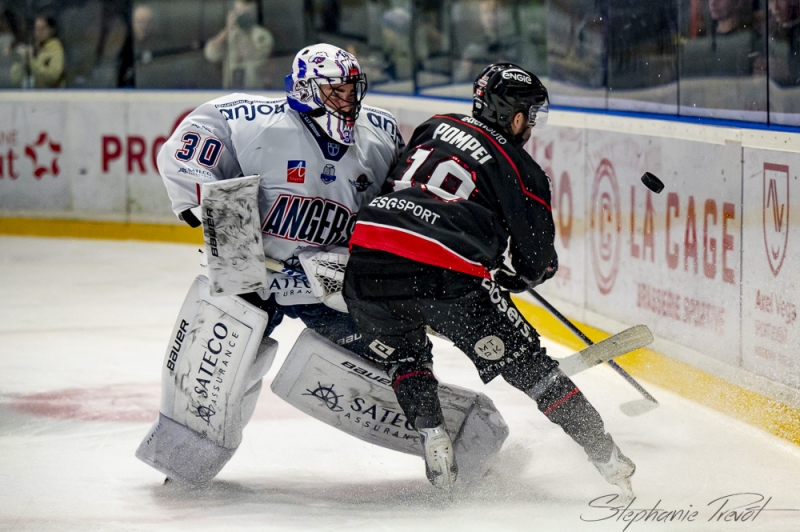 Photo hockey Ligue Magnus - Ligue Magnus  : 40ème journée : Bordeaux vs Angers  - Angers stoppe sa série négative en s