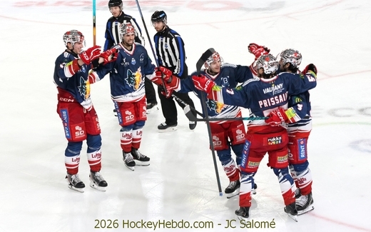 Photo hockey Ligue Magnus - Ligue Magnus  : 40ème journée : Grenoble  vs Briançon  - Grenoble bat Briançon sans briller