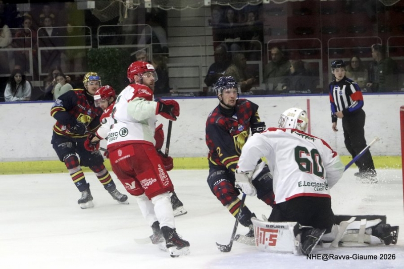 Photo hockey Ligue Magnus - Ligue Magnus  : 41ème journée : Nice vs Cergy-Pontoise - Nice – Cergy : Un comeback renversant & Vidéo