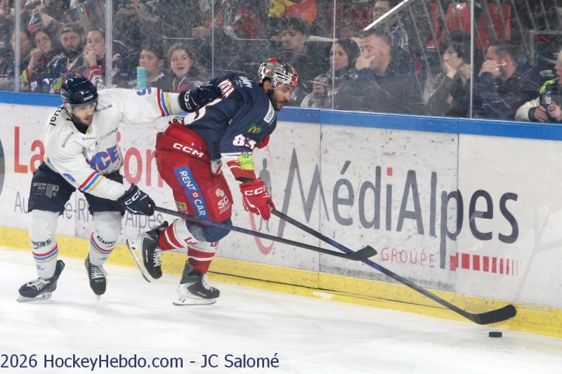 Photo hockey Ligue Magnus - Ligue Magnus  : 42ème journée : Grenoble  vs Nice - Grenoble enchaine contre Nice