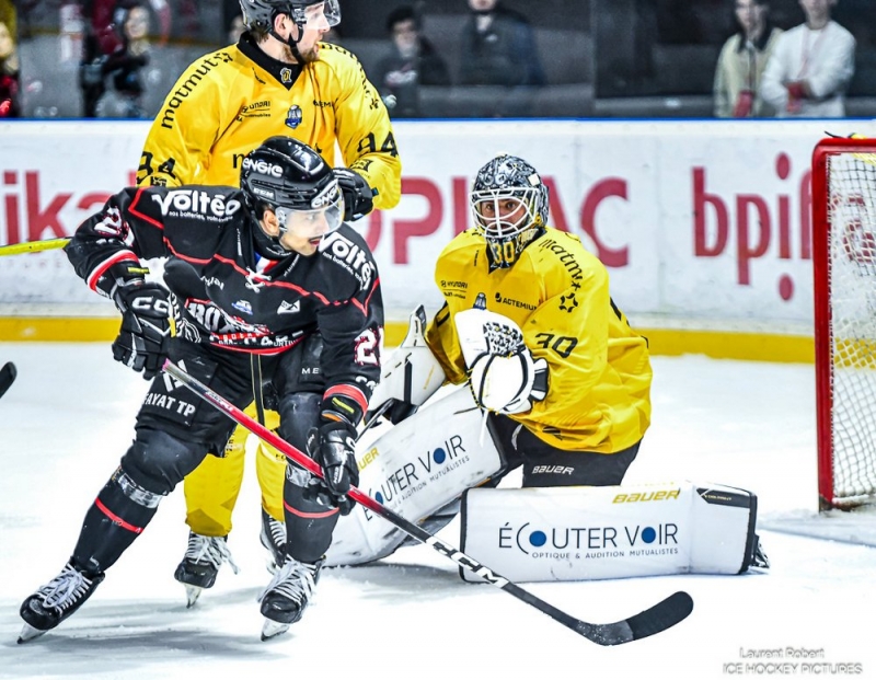 Photo hockey Ligue Magnus - Ligue Magnus  : 42ème journée : Bordeaux vs Rouen - Bordeaux s