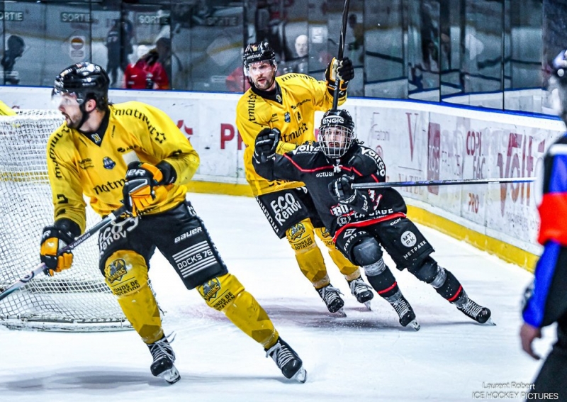 Photo hockey Ligue Magnus - Ligue Magnus  : 42ème journée : Bordeaux vs Rouen - Bordeaux s