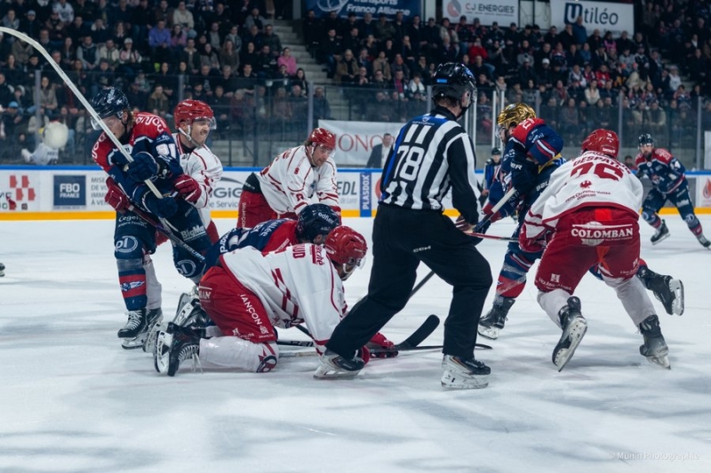 Photo hockey Ligue Magnus - Ligue Magnus  : 44ème journée : Angers  vs Briançon  - Victoire d