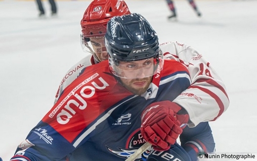 Photo hockey Ligue Magnus - Ligue Magnus  : 44ème journée : Angers  vs Briançon  - Victoire d