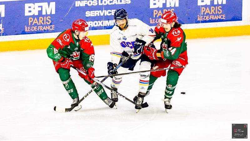 Photo hockey Ligue Magnus - Ligue Magnus  : 6ème journée : Cergy-Pontoise vs Nice - Nice confirme à Cergy
