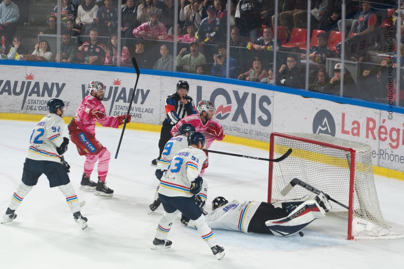 Photo hockey Ligue Magnus - Ligue Magnus  : 9ème journée : Grenoble  vs Nice - Les Aigles se brûlent les ailes à Grenoble