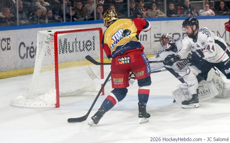 Photo hockey Ligue Magnus - Ligue Magnus - 1/2 de Finale - Match 2 : Grenoble  vs Angers  - Le second point pour Grenoble !