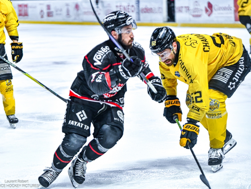 Photo hockey Ligue Magnus - Ligue Magnus - 1/2 de Finale - Match 4 : Bordeaux vs Rouen - Impériaux, les Boxers se qualifient pour la Finale en quatre matchs !