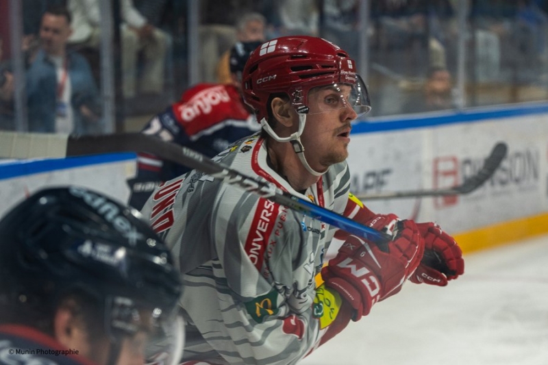 Photo hockey Ligue Magnus - Ligue Magnus - 1/2 de Finale - Match 6 : Angers  vs Grenoble  - Angers frappe fort et éteint Grenoble