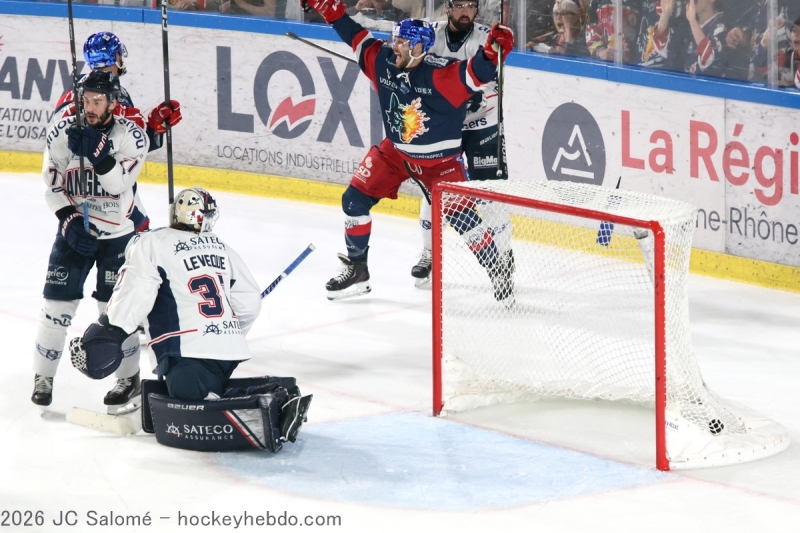 Photo hockey Ligue Magnus - Ligue Magnus - 1/2 de Finale - Match 7 : Grenoble  vs Angers  - Grenoble en finale!!!