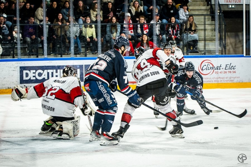 Photo hockey Ligue Magnus - Ligue Magnus - 1/2 Finale - Match 2 : Angers  vs Bordeaux - Angers s