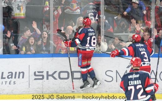 Photo hockey Ligue Magnus - Ligue Magnus - 1/2 Finale - Match 2 : Grenoble  vs Amiens  - Grenoble égalise face à Amiens