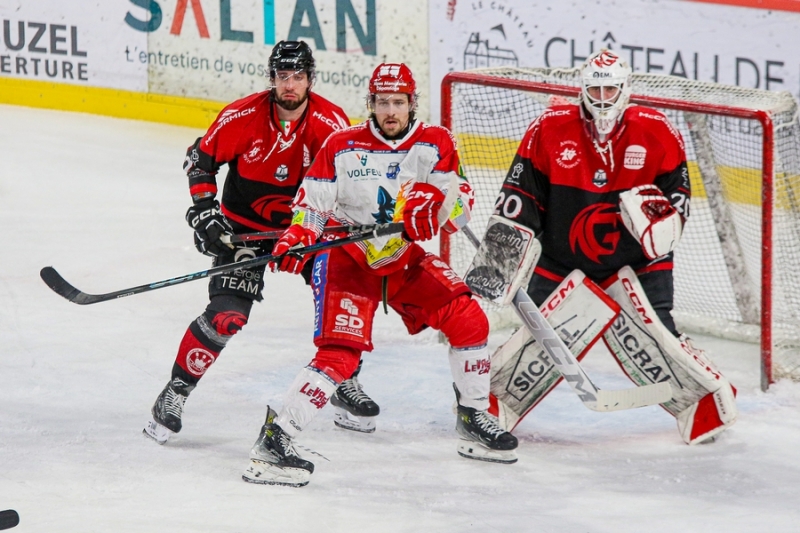 Photo hockey Ligue Magnus - Ligue Magnus - 1/2 Finale - Match 4 : Amiens  vs Grenoble  - Nvlle victoire grenobloise à Amiens